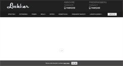Desktop Screenshot of laekker.nu